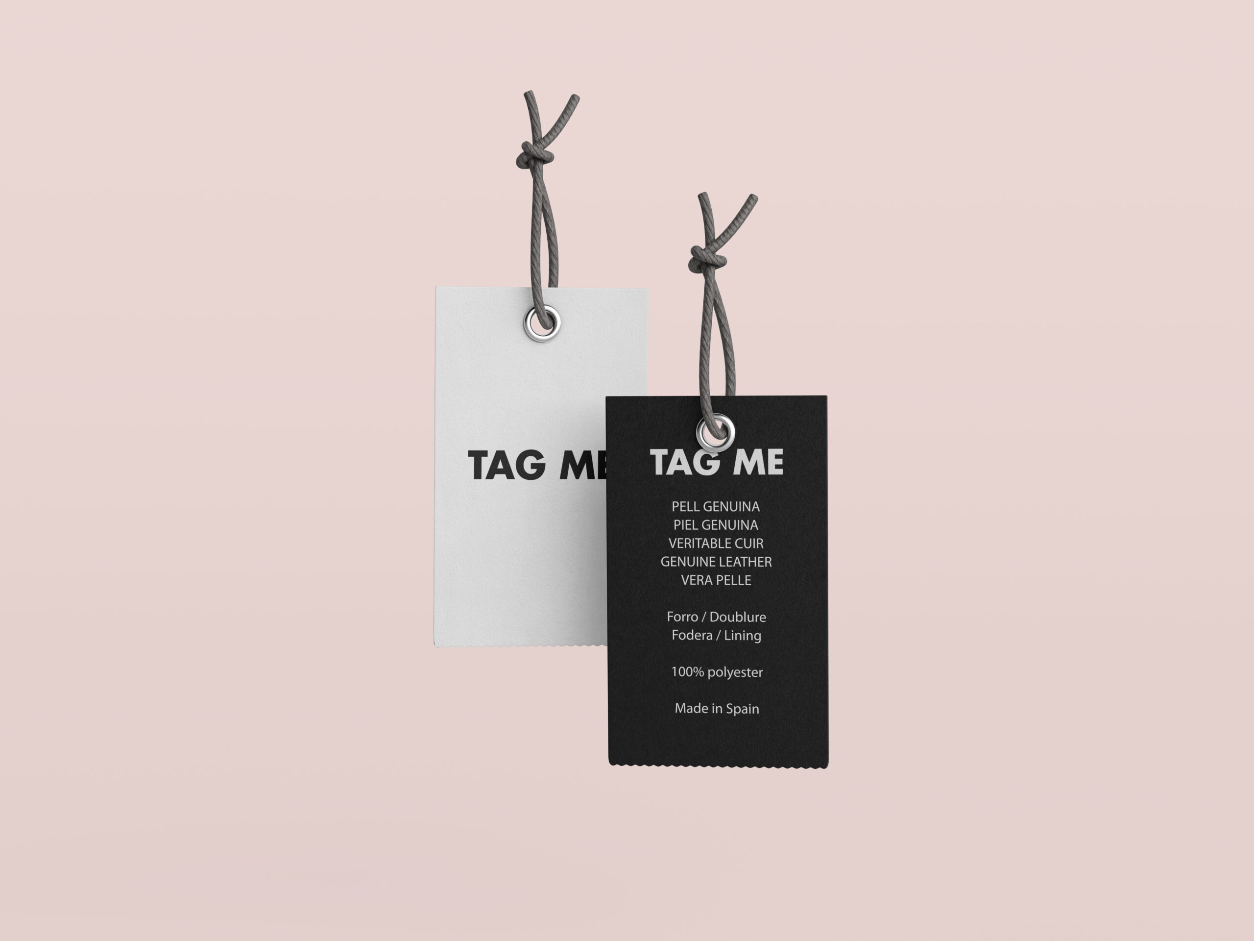 Floating Tag Mockup by Anthony Boyd Graphics